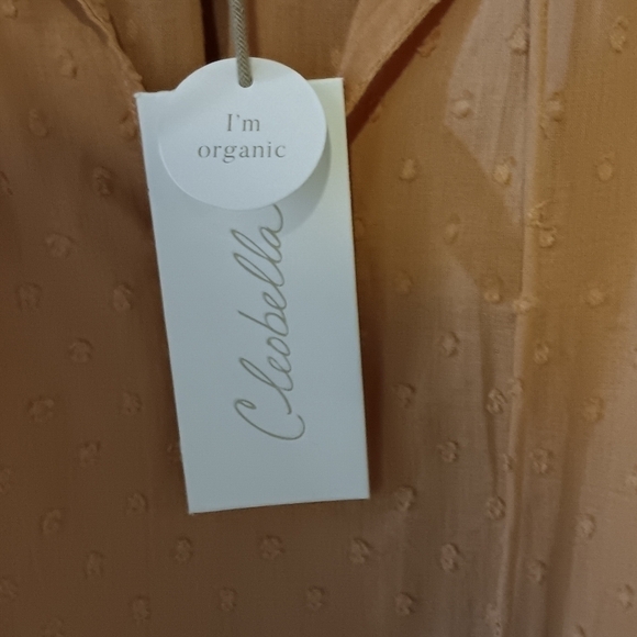Cleobella Phoenix Blouse Coral Large NWT - Picture 8 of 11
